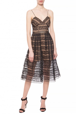 Strappy lace dress, zdjęcie 2 Strappy lace dress od Self Portrait